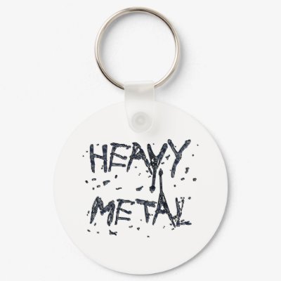 HEAVY METAL KEY CHAIN by dgpaulart