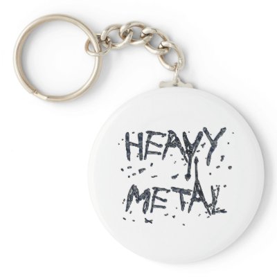 HEAVY METAL keychains