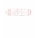 Heavy Metal Ladies TShirt (dark) by Weightlifter_TShirts Heavy Metal Ladies TShirt (dark)
