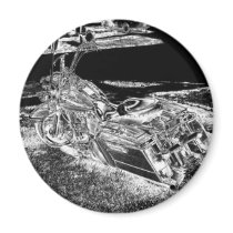 Heavy Metal magnets by Loribme Heavy Metal magnets