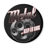 Heavy Metal music t shirt hat hoodie sticker stuff Magnets