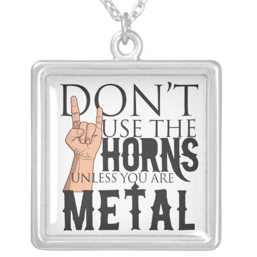 Heavy Metal Necklaces