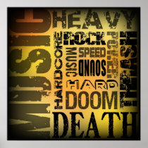 Heavy Metal Party Posters