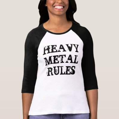 HEAVY METAL RULES T-SHIRT
