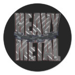 heavy metal sticker