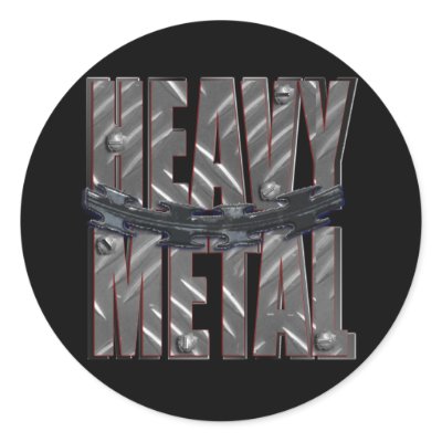 heavy metal stickers