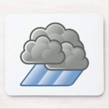 Heavy Rain Clouds Mousepad