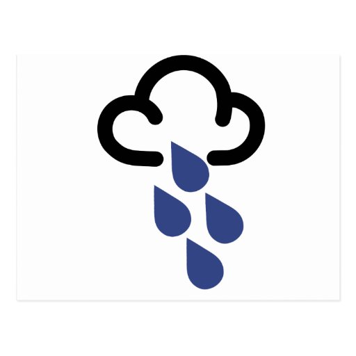 Weather Forecast Rain Symbol Heavy rain: retro weather forecast symbol ... Weather Forecast Rain Symbol Heavy rain: retro weather forecast symbol ...