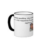 Heavy regimen of prozac coffee mugs