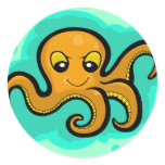 Heba the Octopus Character Sticker