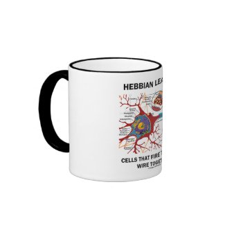 Hebbian Learning Cells Fire Together Wire Together mug
