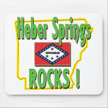 Heber Springs Rocks ! (green) mousepads