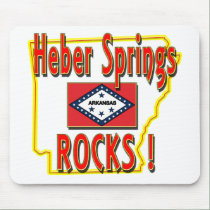 Heber Springs Rocks ! (red) mousepads