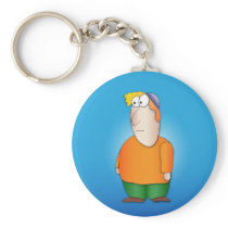 Hebrew man magnet key chains