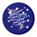 Hebrew Obama Biden Patriotic Magnets