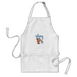 Hebrew Zodiac  Apron - Aquarius