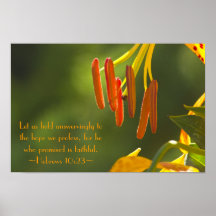 Hebrews 10:23 print