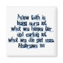 Hebrews 11:1 fridge magnet