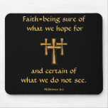 Hebrews 11:1 Mousepad
