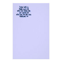 Hebrews 11:1 stationery design