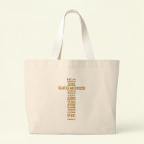 Hebrews 12:2 - Gold Beach Bag