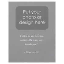 HEBREWS 13:5 FULL COLOR FLYER