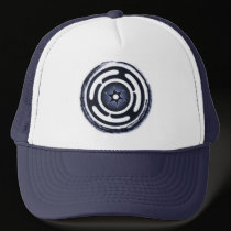 Hecate's Wheel (Blue) Caps hats