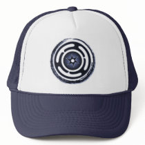Hecate's Wheel (Blue) Caps Mesh Hats