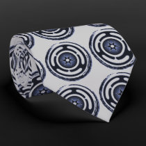 Hecate's Wheel (Blue) Tie ties