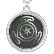Hecate's Wheel Pagan Necklace