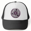 Hecate's Wheel (Purple) Caps hats by Azodnem Hecate's Wheel (Purple) Caps hats