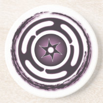 Hecate's Wheel (Purple) Coaster coasters