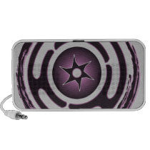 Hecate's Wheel (Purple) Doodle Speaker speakers