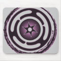 Hecate's Wheel (Purple) Mousepad by Azodnem Hecate's Wheel (Purple) Mousepad