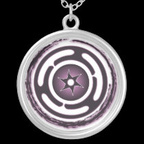 Hecate's Wheel (Purple) Necklace necklaces