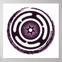 Hecate's Wheel (Purple) Print