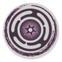 Hecate's Wheel (Purple) Stickers by Azodnem Hecate's Wheel (Purple) Stickers
