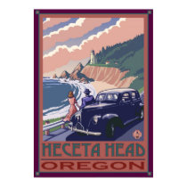 Heceta Head Lighthouse, Oregon Coast Poster posters