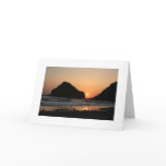 Heceta Head Sunset Greeting Card Heceta Head Sunset Greeting Card