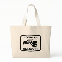 Hecho en Andover personalizado custom personalized Bags