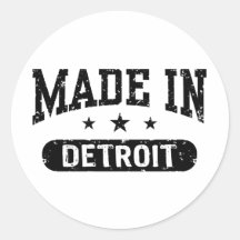 Hecho en Detroit Etiquetas