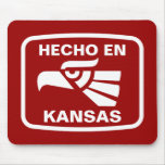 Hecho en Kansas personalizado custom personalized Mouse Mats