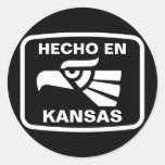 Hecho en Kansas personalizado custom personalized Sticker