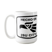 Hecho en Laredo personalizado custom personalized mugs