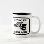 Hecho en Oakland personalizado custom personalized Coffee Mug