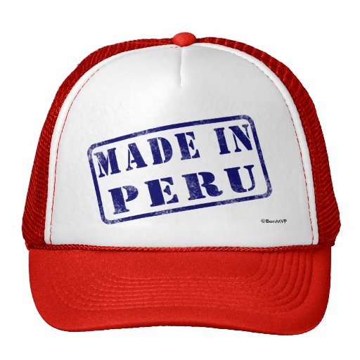 Hecho en Perú Gorros Bordados