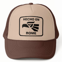 Hecho en Rome personalizado custom personalized hats by hechoencamisetas Hecho en Rome personalizado custom personalized hats
