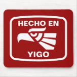 Hecho en Yigo  personalizado custom personalized Mouse Pads