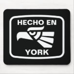 Hecho en York  personalizado custom personalized Mouse Mats