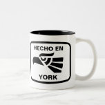 Hecho en York  personalizado custom personalized Mugs